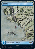 2023 Magic: The Gathering: Universes Beyond: The Lord of the Rings: Tales of Middle-earth (LTR) - Island 0275 (#275, Land) (Foil, Near Mint)