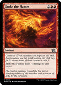 2023 Magic: The Gathering: March of the Machine (MOM) - Stoke the Flames (#166, Uncommon) (, Near Mint)