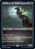 2023 Magic: The Gathering: March of the Machine: Multiverse Legends (MUL) - Skithiryx the Blight Dragon Foil Etched (#82, Mythic Rare) (Foil, Near Mint)