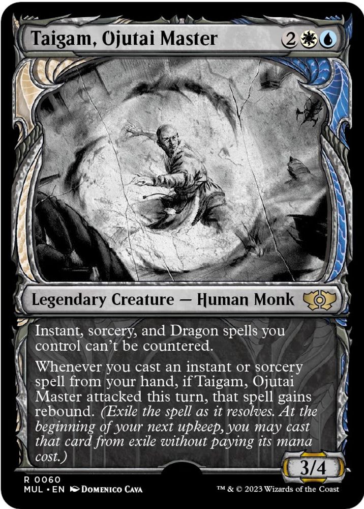 2023 Magic: The Gathering: March of the Machine: Multiverse Legends (MUL) - Taigam Ojutai Master (#60, Rare) (, Near Mint)