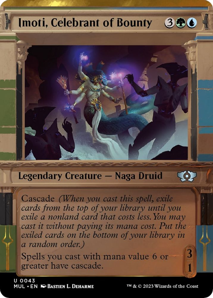 2023 Magic: The Gathering: March of the Machine: Multiverse Legends (MUL) - Imoti Celebrant of Bounty (#43, Uncommon) (, Near Mint)