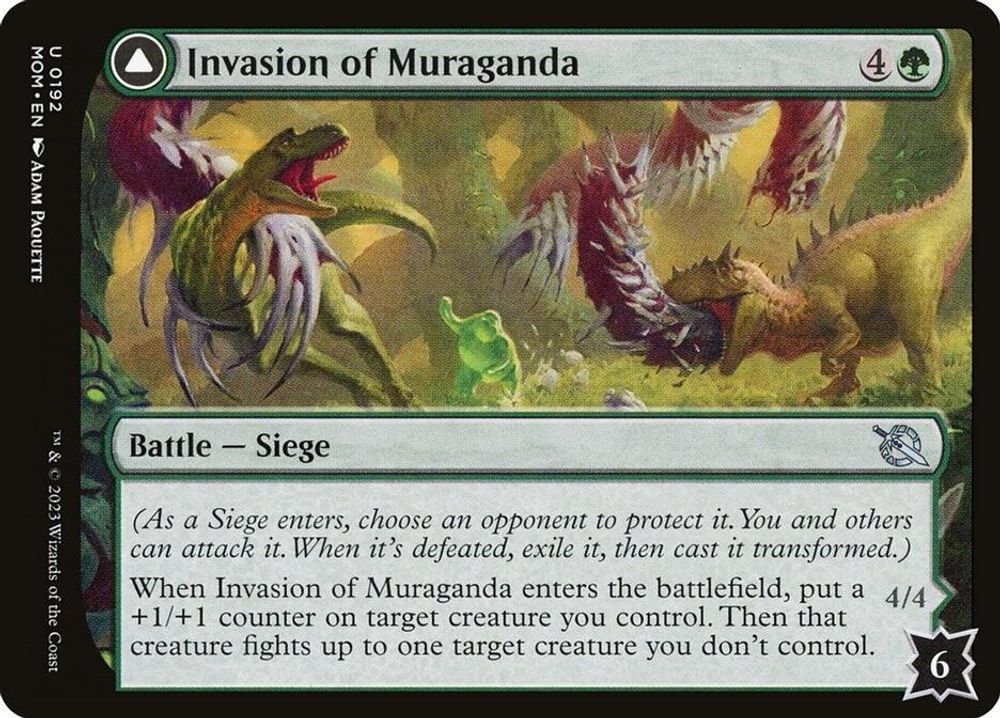 2023 Magic: The Gathering: March of the Machine (MOM) - Invasion of Muraganda (#192, Uncommon) (, Near Mint)