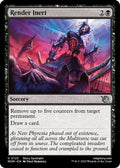 2023 Magic: The Gathering: March of the Machine (MOM) - Render Inert (#123, Uncommon) (, Near Mint)