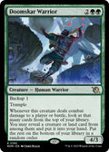 2023 Magic: The Gathering: March of the Machine (MOM) - Doomskar Warrior (#185, Rare) (, Near Mint)