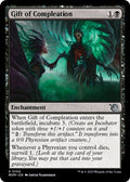 2023 Magic: The Gathering: March of the Machine (MOM) - Gift of Compleation (#106, Uncommon) (, Near Mint)