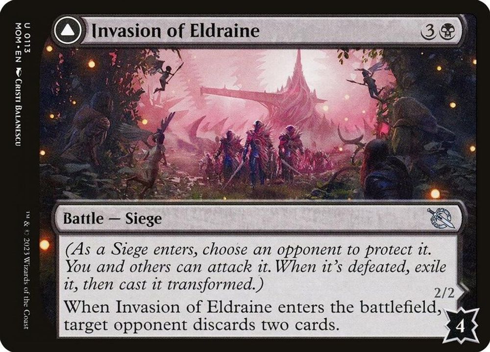 2023 Magic: The Gathering: March of the Machine (MOM) - Invasion of Eldraine (#113, Uncommon) (, Near Mint)