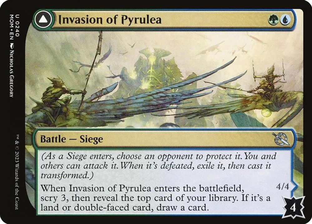 2023 Magic: The Gathering: March of the Machine (MOM) - Invasion of Pyrulea (#240, Uncommon) (, Near Mint)