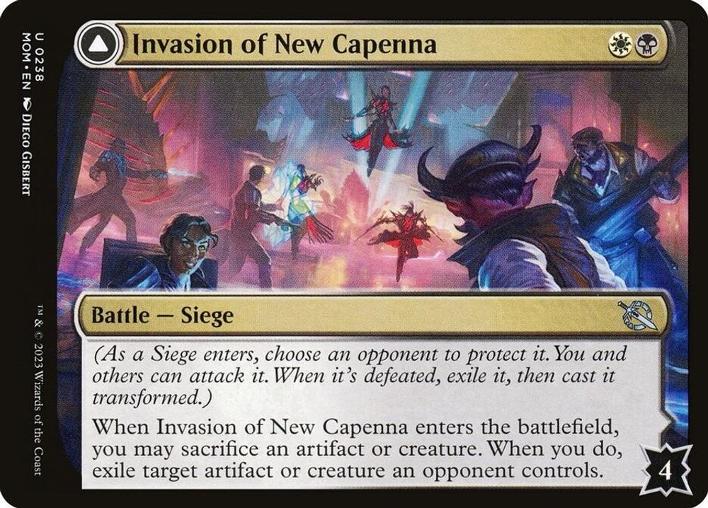 2023 Magic: The Gathering: March of the Machine (MOM) - Invasion of New Capenna (#238, Uncommon)