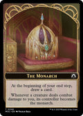 2023 Magic: The Gathering: Commander: March of the Machine (MOC) - The Monarch // Shapeshifter Double-sided Token (#46 //12, Token) (, Near Mint)