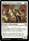 2023 Magic: The Gathering: March of the Machine (MOM) - Knight of the New Coalition (#25, Common) (, Near Mint)