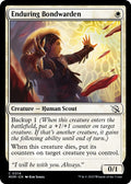 2023 Magic: The Gathering: March of the Machine (MOM) - Enduring Bondwarden (#14, Common)