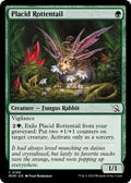 2023 Magic: The Gathering: March of the Machine (MOM) - Placid Rottentail (#199, Common)
