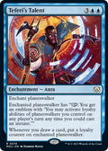 2023 Magic: The Gathering: Commander: March of the Machine (MOC) - Teferi's Talent (#74, Rare) (, Near Mint)