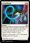 2023 Magic: The Gathering: March of the Machine (MOM) - Aerial Boost (#2, Common) (, Near Mint)