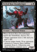 2023 Magic: The Gathering: March of the Machine (MOM) - Etched Host Doombringer (#102, Common) (, Near Mint)