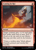 2023 Magic: The Gathering: March of the Machine (MOM) - Coming In Hot (#136, Common) (, Near Mint)