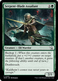 2023 Magic: The Gathering: March of the Machine (MOM) - Serpent Blade Assailant (#205, Common) (, Near Mint)