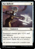2023 Magic: The Gathering: March of the Machine (MOM) - Kor Halberd (#27, Common) (, Near Mint)