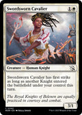2023 Magic: The Gathering: March of the Machine (MOM) - Swordsworn Cavalier (#42, Common)