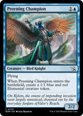 2023 Magic: The Gathering: March of the Machine (MOM) - Preening Champion (#73, Common) (, Near Mint)