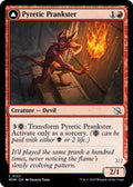 2023 Magic: The Gathering: March of the Machine (MOM) - Pyretic Prankster (#157, Common) (, Near Mint)