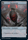 2023 Magic: The Gathering: March of the Machine (MOM) - Incubator 0016 Phyrexian 0016 Double Sided Token (#16, T) (, Near Mint)