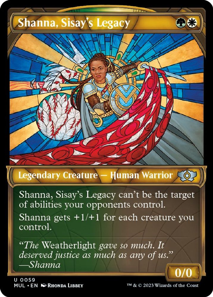 2023 Magic: The Gathering: March of the Machine: Multiverse Legends (MUL) - Shanna Sisays Legacy (#59, Uncommon) (, Near Mint)