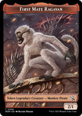 2023 Magic: The Gathering: March of the Machine (MOM) - First Mate Ragavan Phyrexian Saproling Double Sided Token (#6 // 8, T) (Foil, Near Mint)