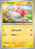 2023 Pokemon: SV02: Paldea Evolved (PAL) - Voltorb (#066/193, Common) (Reverse Holofoil, Near Mint)