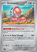 2023 Pokemon: SV02: Paldea Evolved (PAL) - Orthworm (#151/193, Rare) (Holofoil, Near Mint)