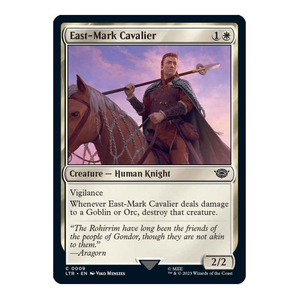 East Mark Cavalier - Universes Beyond: The Lord of the Rings: Tales of Middle-earth () - Near Mint -