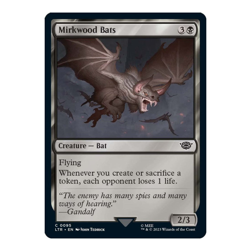 Mirkwood Bats - Universes Beyond: The Lord of the Rings: Tales of Middle-earth () - Near Mint -