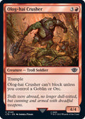 2023 Magic: The Gathering: Universes Beyond: The Lord of the Rings: Tales of Middle-earth (LTR) - Olog Hai Crusher (#140, Common) (, Near Mint)