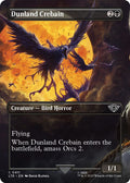 2023 Magic: The Gathering: Universes Beyond: The Lord of the Rings: Tales of Middle-earth (LTR) - Dunland Crebain Borderless (#411, Common) (, Near Mint)