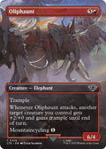 2023 Magic: The Gathering: Universes Beyond: The Lord of the Rings: Tales of Middle-earth (LTR) - Oliphaunt Borderless (#426, Common) (, Near Mint)