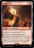 2023 Magic: The Gathering: Universes Beyond: The Lord of the Rings: Tales of Middle-earth (LTR) - Gimlis Axe (#130, Common) (, Near Mint)