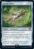2023 Magic: The Gathering: Universes Beyond: The Lord of the Rings: Tales of Middle-earth (LTR) - Barrow Blade (#237, Uncommon) (, Near Mint)
