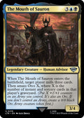 2023 Magic: The Gathering: Universes Beyond: The Lord of the Rings: Tales of Middle-earth (LTR) - The Mouth of Sauron (#216, Uncommon) (, Near Mint)