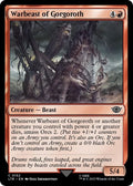 2023 Magic: The Gathering: Universes Beyond: The Lord of the Rings: Tales of Middle-earth (LTR) - Warbeast of Gorgoroth (#152, Common) (, Near Mint)