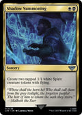 2023 Magic: The Gathering: Universes Beyond: The Lord of the Rings: Tales of Middle-earth (LTR) - Shadow Summoning (#226, Uncommon) (, Near Mint)
