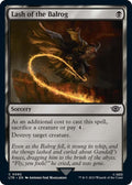 2023 Magic: The Gathering: Universes Beyond: The Lord of the Rings: Tales of Middle-earth (LTR) - Lash of the Balrog (#92, Common) (, Near Mint)