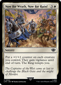 2023 Magic: The Gathering: Universes Beyond: The Lord of the Rings: Tales of Middle-earth (LTR) - Now for Wrath Now for Ruin (#24, Common) (, Near Mint)