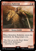 2023 Magic: The Gathering: Universes Beyond: The Lord of the Rings: Tales of Middle-earth (LTR) - Relentless Rohirrim (#144, Common) (, Near Mint)