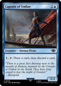 2023 Magic: The Gathering: Universes Beyond: The Lord of the Rings: Tales of Middle-earth (LTR) - Captain of Umbar (#45, Common) (, Near Mint)