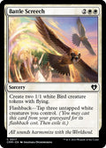 2023 Magic: The Gathering: Commander Masters (CMM) - Battle Screech (#17, Common) (, Near Mint)