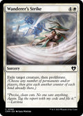 2023 Magic: The Gathering: Commander Masters (CMM) - Wanderers Strike (#69, Common) (, Near Mint)