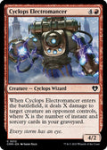2023 Magic: The Gathering: Commander Masters (CMM) - Cyclops Electromancer (#212, Common) (, Near Mint)