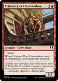 2023 Magic: The Gathering: Commander Masters (CMM) - Crimson Fleet Commodore (#211, Common) (, Near Mint)