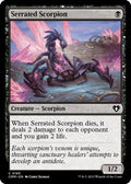 2023 Magic: The Gathering: Commander Masters (CMM) - Serrated Scorpion (#185, Common) (, Near Mint)