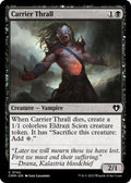 2023 Magic: The Gathering: Commander Masters (CMM) - Carrier Thrall (#142, Common) (, Near Mint)